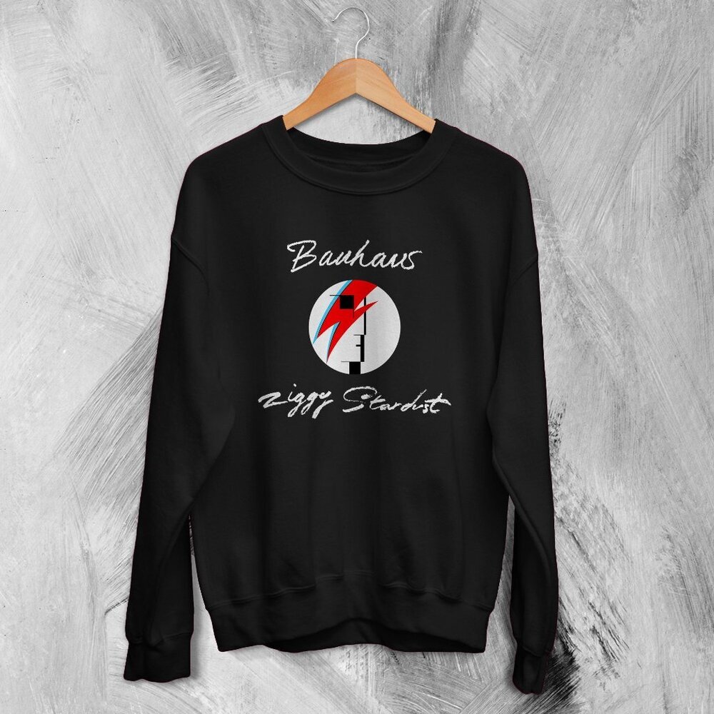 Bauhaus Sweatshirt Ziggy Stardust Sweater 1982 Bauhausandise 17